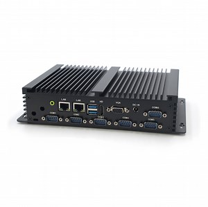 [Hot Item] Hystou Mini Desktop PC in-Tel Core I5 4200u 6 COM 2 LAN 6 USB VGA HD Dual Display Fanless Mini Industrial PC