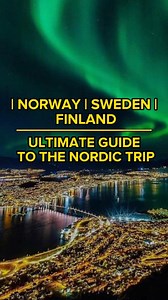 27 reactions | Experience the Must-Visit Nordic Trio in One Go! ✨ Join us as we explore Scandinavia together! #scandinavia #norway #finland #sweden #travellife #mustvisit #travelitinenary #traveltips #northernlights #thewanderinglens | Travel&Eat | Facebook