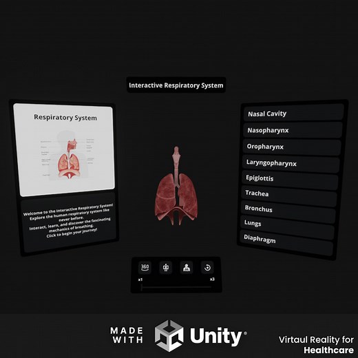 Interactive Respiratory System, ArtOf3DKnack