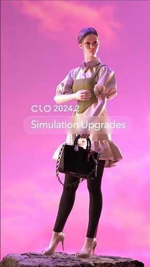 🌟 New GPU & Trim Simulation in CLO 2024.2