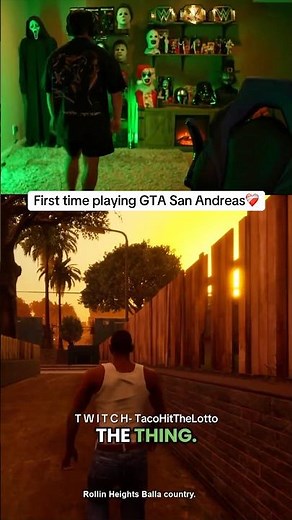 First Time Playing GTA San Andreas🌴#gta #grandtheftauto #gtasanandreas #gta6 #sanandreas