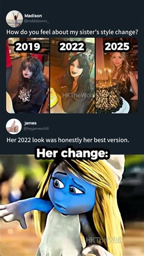 Glow up was unexpected fr 😲