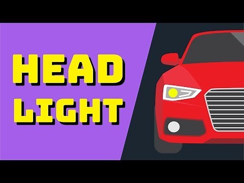 How Car Headlights Works? : Types : Working : Animation
