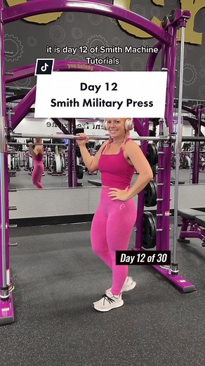 Smith Machine Military Press Tutorial for Strong Shoulders