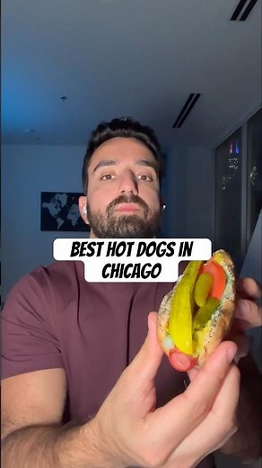 Ranking the top 3 best hot dogs in Chicago🌭#chicago #chicagofood #hotdog #chicagodog #foodreview