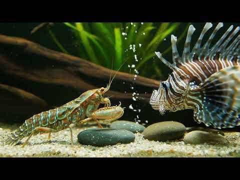 Mantis Shrimp vs. Lionfish: The Ultimate Underwater Showdown!