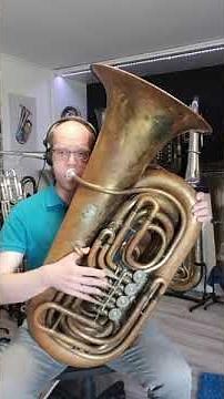 Subkontrabasstuba in Es -Giant Mega Tuba-Bohland & Fuchs -Karneval der Tiere-Sub Bass EEb-C. Fischer