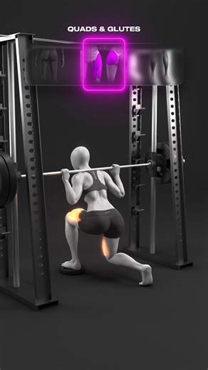 🦵🔥 5 Smith Machine Exercises for Stronger Legs | DEMIC