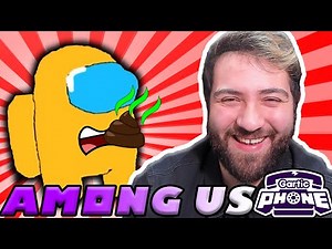 😂 WHAT DO THE CHARACTERS OF AMONG US SAY 😂 | Gartic Phone with the Team | 😂 THE FUNNIEST DRAWING ...