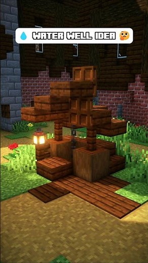 Minecraft Mini Builds Ep. 75 | Easy Water Well Idea