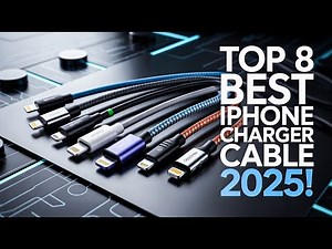 Top 8 Best iPhone Charger Cable 2026! ✅