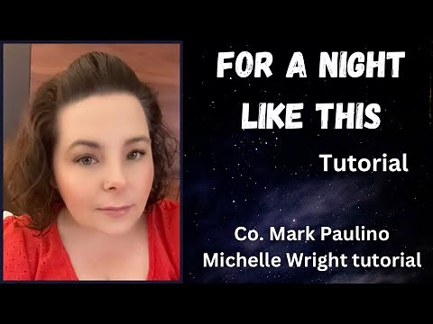 For a night like this line dance tutorial Improver choreography by Mark Paulino