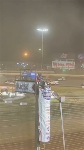 Crate Modified Feature Charlotte Big Turn 2 Crash Brings Out Caution World Dirt Track Championship