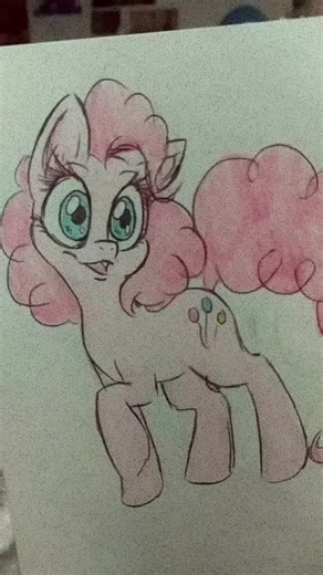 Just a pretty pink pony. :) #mlpfim #mlp #fyp #fim #pinkypie #pinkemina #mylittlepony