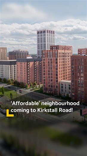 A new neighbourhood is being built on Kirkstall Road in Leeds 🏠 It will be called ‘Dyecoats’, a community of flats, retail units and green space opposite the fire station. The site used to be occupied by Yorkshire Chemical Works and the First Bus Depot, but has been vacant for some time. Originally, 1,437 homes, a student block and ground floor retail units proposed. But recently those plans changed, allowing for more homes to be built on the development - including a 28-storey block of flats. 
