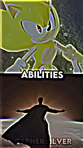 Super Sonic Vs Superman who is strongest