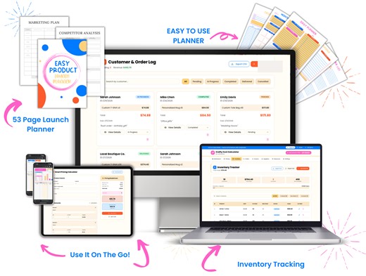 Handmade Pricing Calculator for Craft Businesses — Crafty Cost Calculator