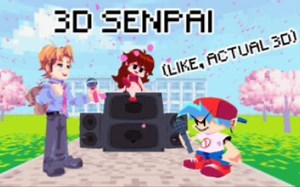 ［FNF］3D senpai