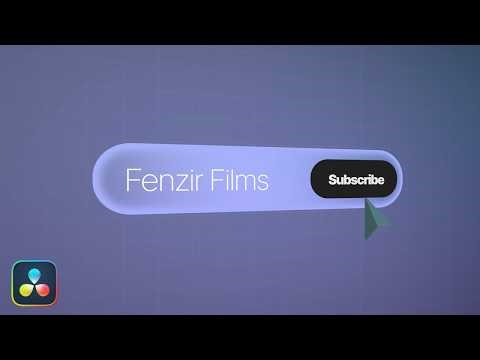 Davinci Resolve SUBSCRIBE Animation!