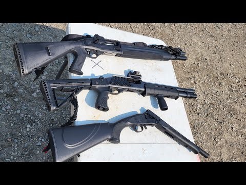 All 3 types of shotguns in minute