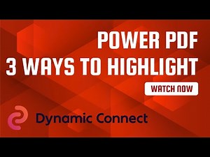 Easily highlight PDF content with POWER PDF