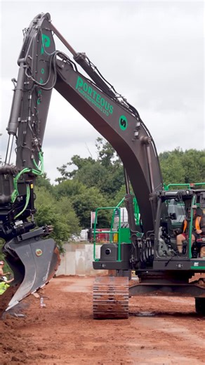 Awesome Earthmovers on Instagram: "Read our cover story in the latest issue of the magazine on Porteous Groundworks stunning new Volvo EC260 with Steelwrist X32 which also features the latest Leica 3D machine control system. LINK IN BIO"