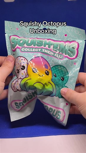 Unboxing a Squishy Octopus Toy Experience