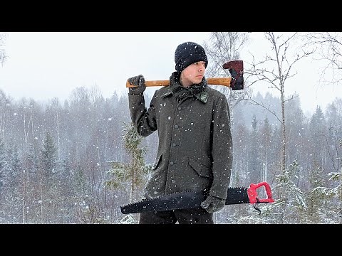Axe Tree Felling for Log Cabin Hand Tools Winter | 1.0 | - One Man Traditional Log Cabin series