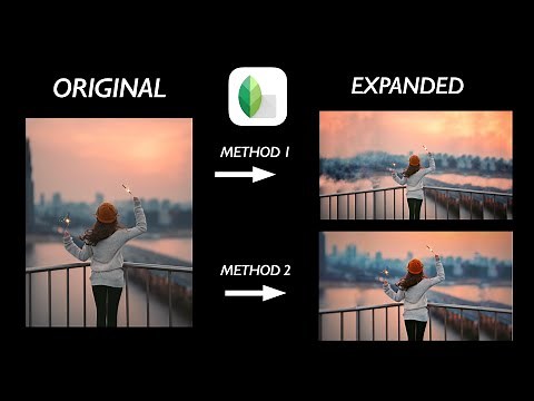 Turn portrait Image to Landscape image in SNASEED || Tutorial