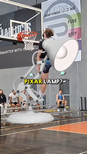 Ben Hopkins on Instagram: "Can I jump higher than the Pixar Lamp? #pixar"