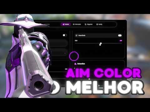 MELHOR MIRA VALORANT | AIM COLOR INDETECTÁVEL E SEGURO!