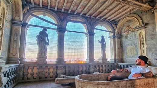 Abandoned mansion with the most unexpected architecture!