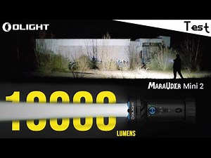 "Test" UN SOLEIL DANS LA POCHE 🔦 "Olight Marauder mini 2"