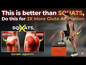 Squats Activate Only 28% of Your Glutes After 50! These 5 Moves Activate 3x More