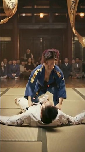 Black Belt Judo Throw 🥋 Woman vs Man | 黒帯の投げ技 #shorts