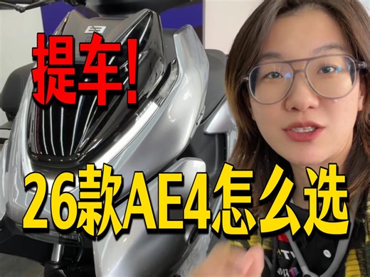今天过生日，送自己一辆车，顺便给大家说一下极核26款AE4怎么选
