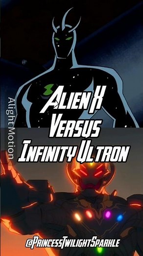 Alien X Vs. Infinity Ultron #shorts #edit #alienx #ben10 #infinityultron #marvel #mcu #whatif