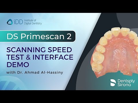 Scanning Speed Test and Interface Demo of the Primescan 2 by Dentsply Sirona - | iDD