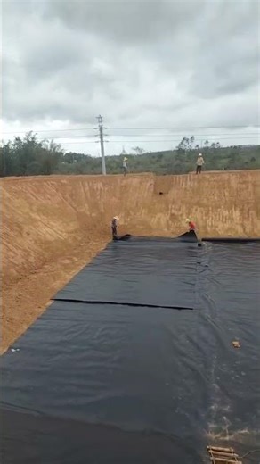 Geomembrane Installation and Welding Site