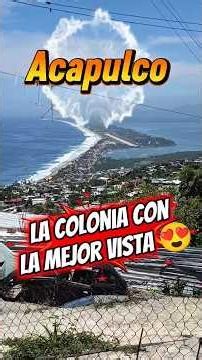 ¿La colonia con la mejor vista al mar de Acapulco? 😱🌊🏍️