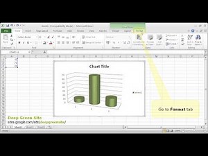 MS Excel 2010 / How to change shape style of chart