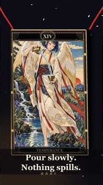 Temperance — Tarot Card Today, Thu 17 Sep: 3½-Star Day