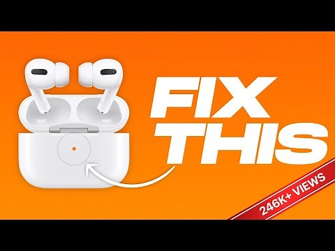 How to Fix AirPods Flashing Orange Light in 2024