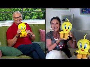 Looney Tunes Tweetin' Tweety 80th Anniversary Plush on QVC