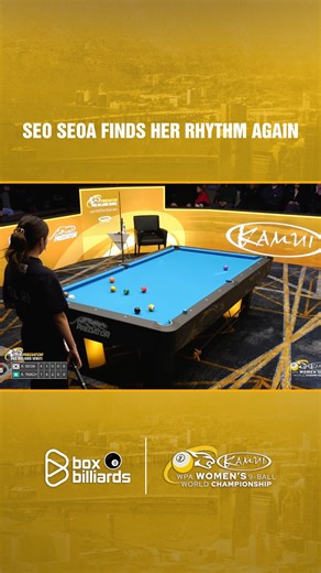 Seo Seoa Finds Her Rhythm Again 😍 #boxbilliards | Box Billiards