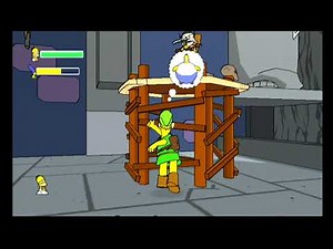 The Simpsons Game Wii Version Part 11 NeverQuest No Commentary
