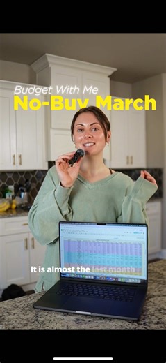 No Buy March: A Month of Financial Challenge