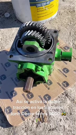 Cómo activar la doble tracción en tractores John Deere