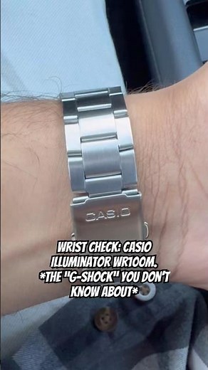 Wrist Check: Casio Illuminator WR100M. *The “G-Shock” you don’t know about* #casio #casiogshock