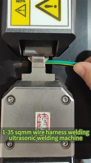 Welding 1-35 sqmm Wire Harnesses? Our Ultrasonic Solution Handles All Sizes with Perfection!